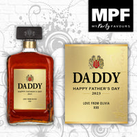 Personalised Father's Day Disaronno Bottle Label - Amaretto