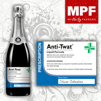 Personalised Christmas Prescription Bottle Label (Wine/Gin/Vodka) Cheap Gift